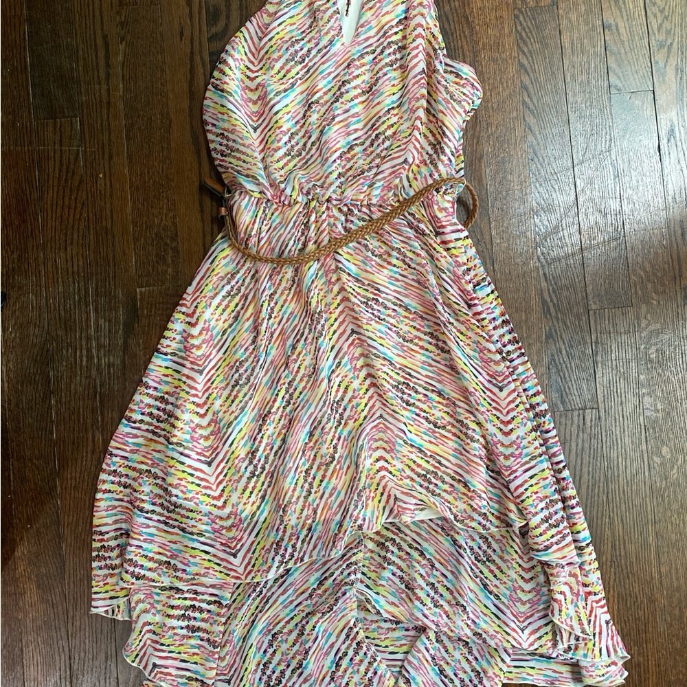 As U Wish Vibrant Sleeveless Dress
